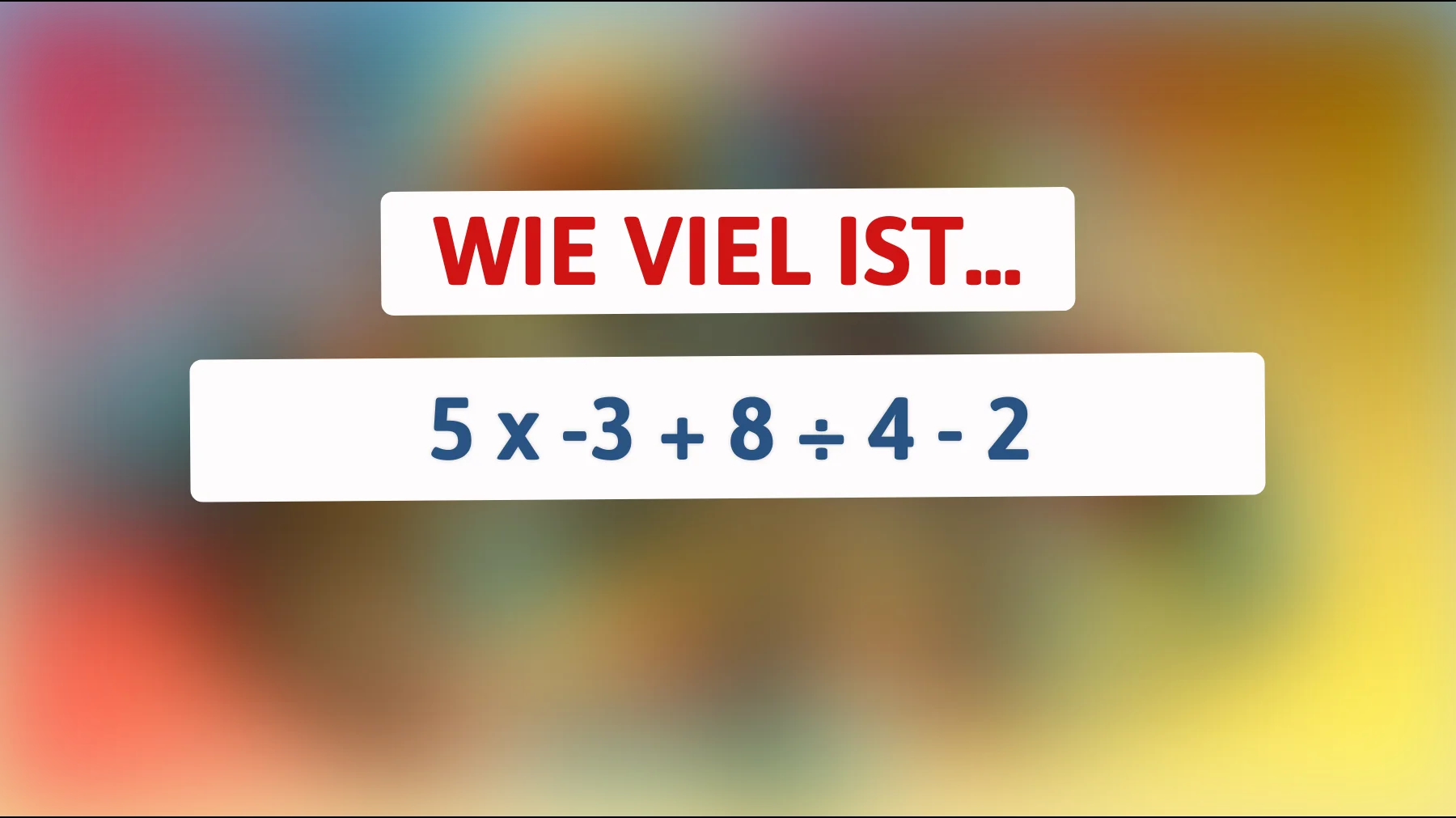 Hast du das Zeug dazu? Nur 1 von 10 löst dieses knifflige Mathe-Rätsel! Bist du dabei?"