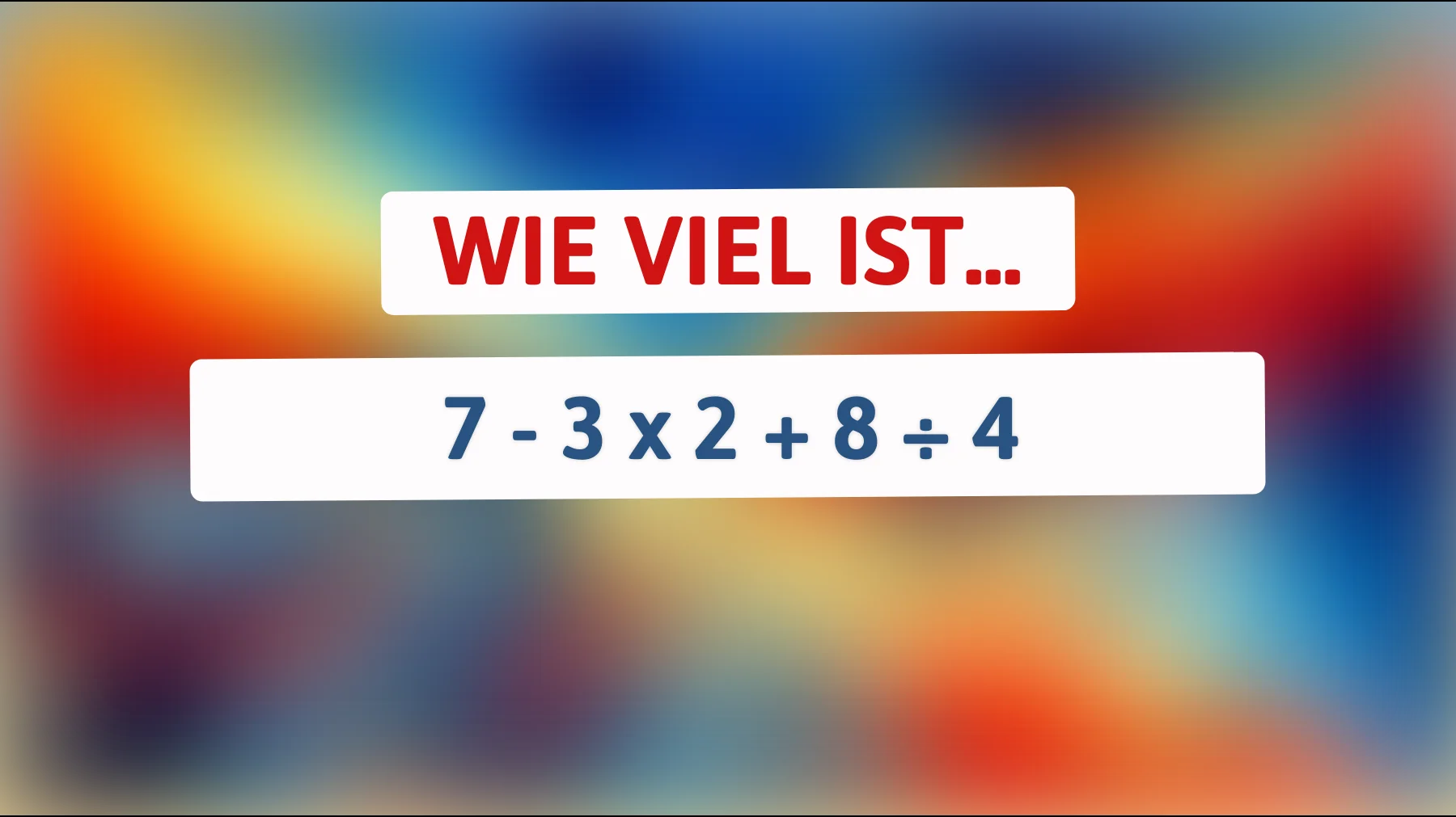 Nur 1% können es lösen: Beherrschst du das ultimative Zahlenrätsel? Teste dein Genie!"