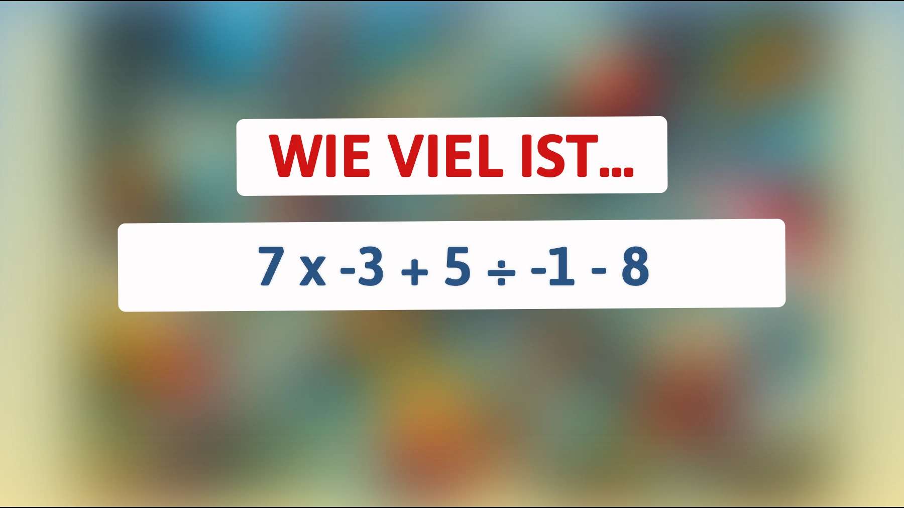 Nur Genies können dieses Mathe-Rätsel knacken: Kannst du die Lösung finden?"