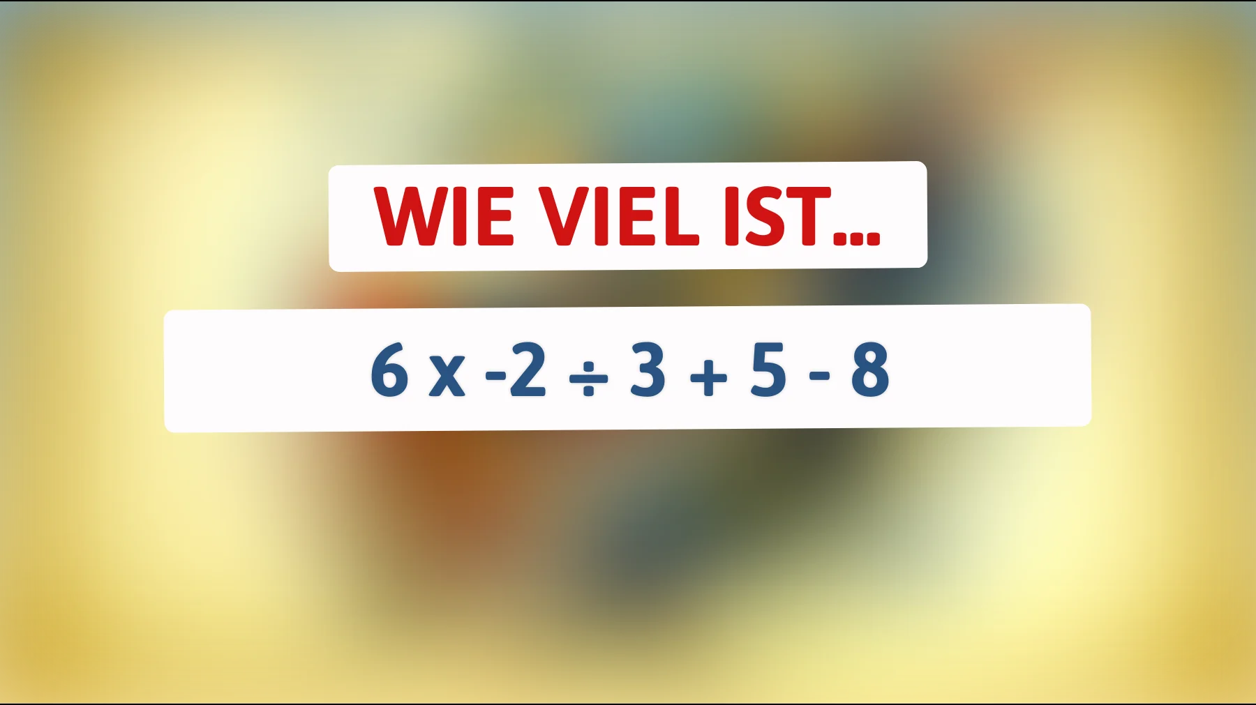 Nur die klügsten Köpfe können dieses Mathe-Rätsel lösen! Bist du dabei?"