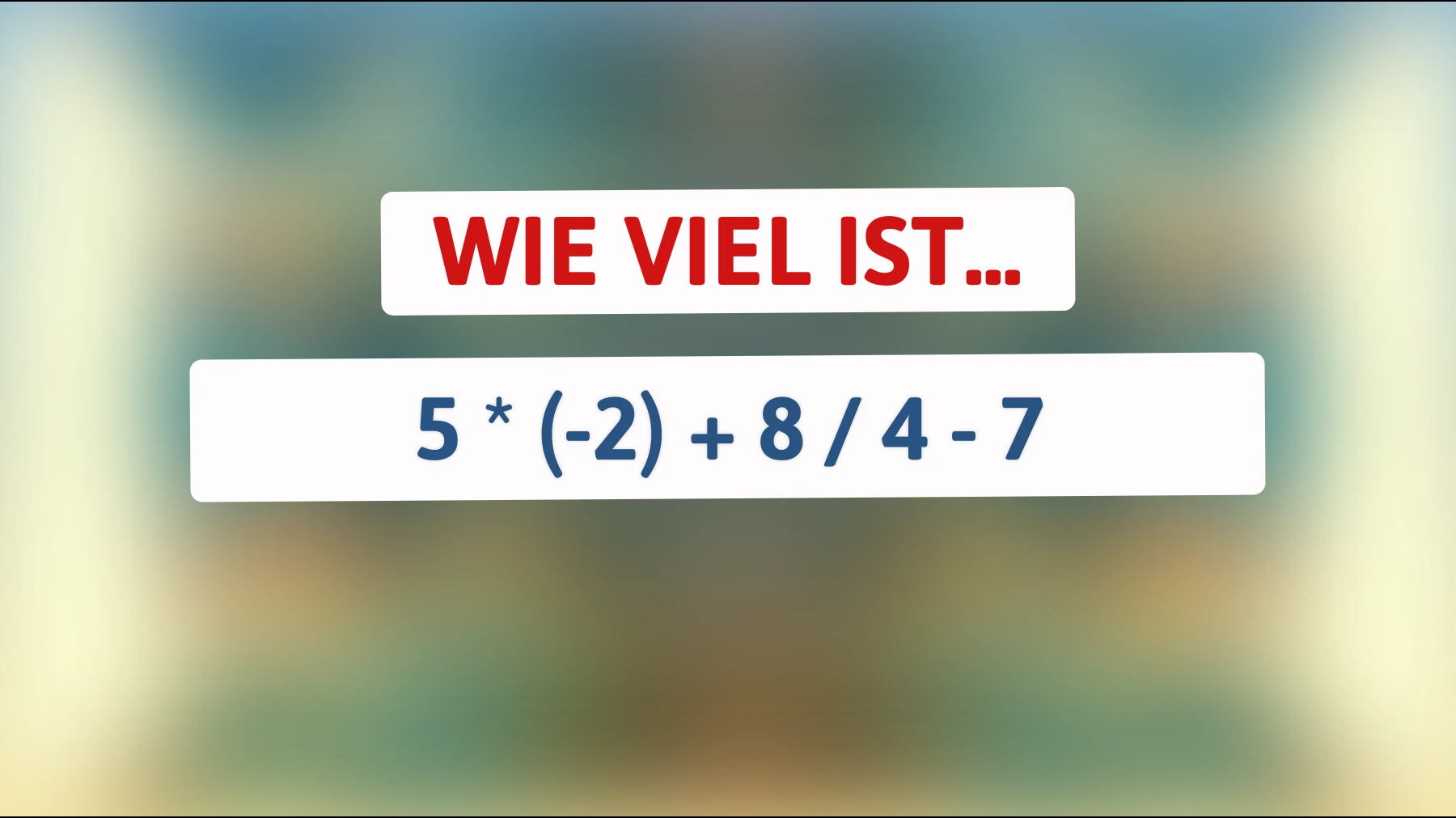 Nur die schlausten Denker können dieses mathematische Rätsel lösen – gehören Sie dazu?"
