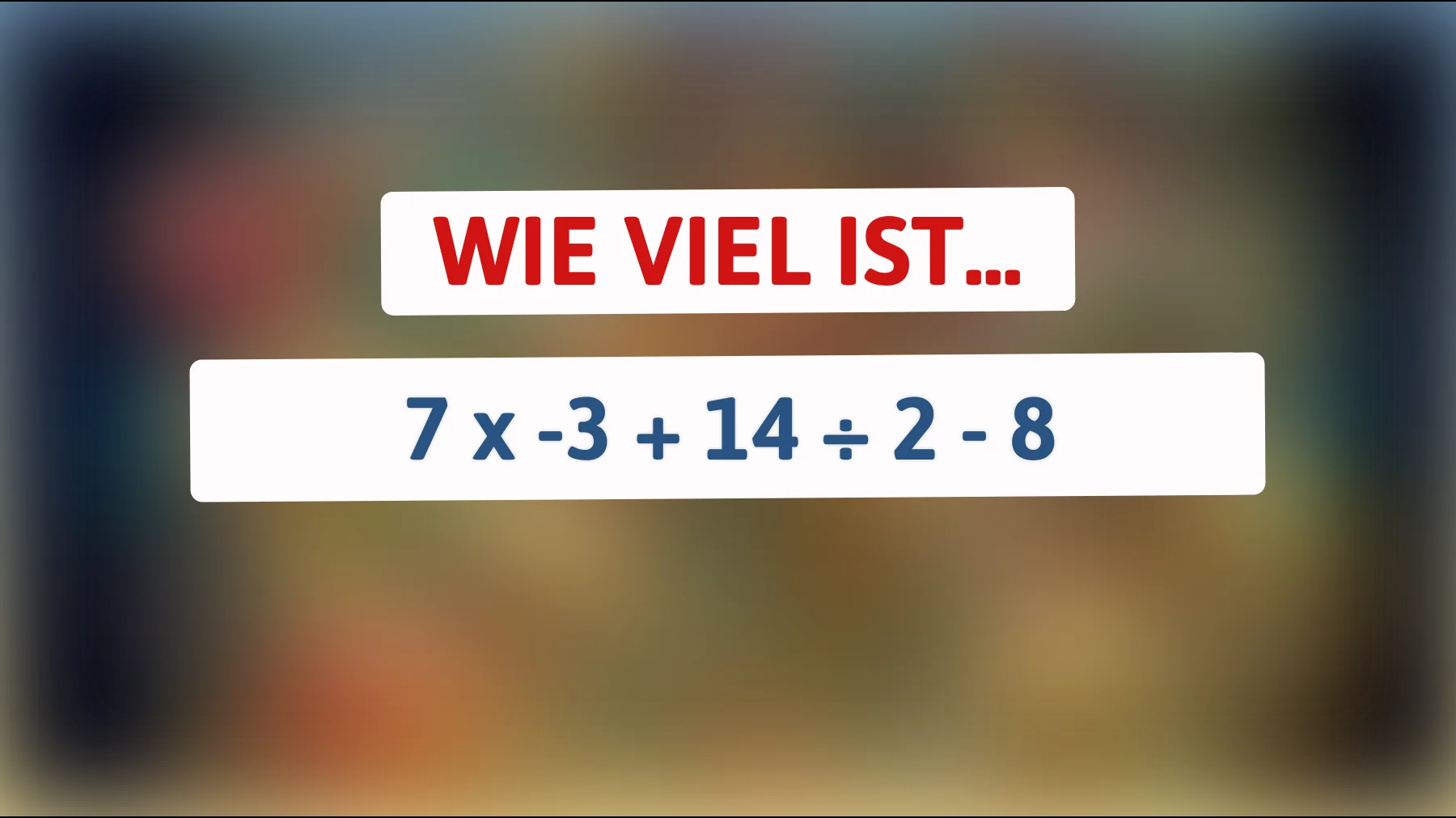 Nur für echte Genies: Kannst du dieses knifflige Mathe-Rätsel lösen?"