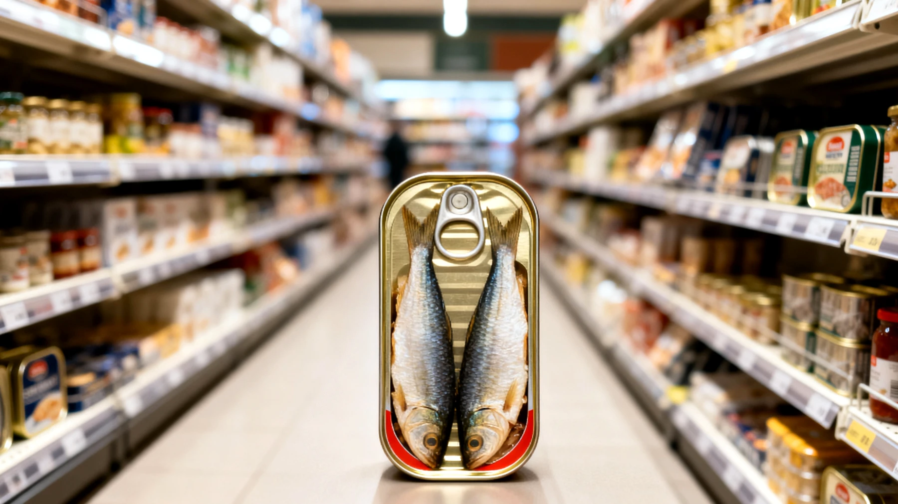 Sardinen in der Dose"