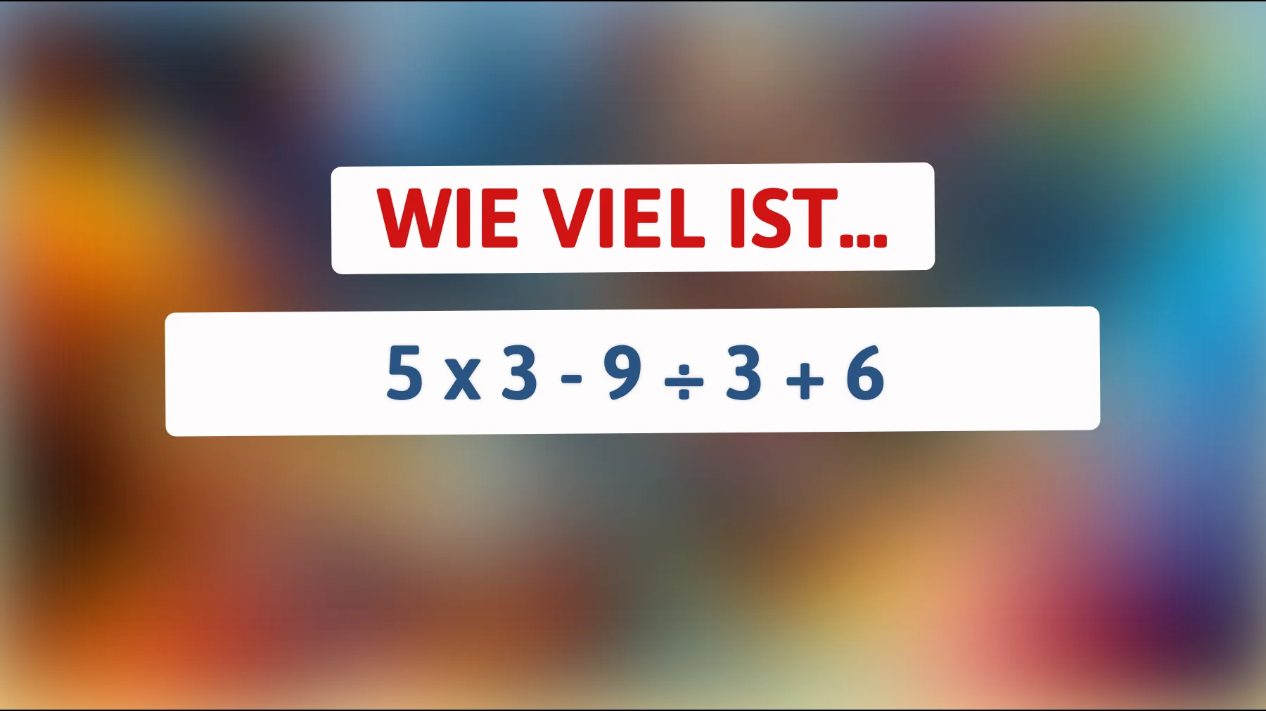Kannst du dieses knifflige Mathe-Rätsel lösen, das selbst den klügsten Köpfen Kopfzerbrechen bereitet? Finde heraus, ob du es schaffst!"