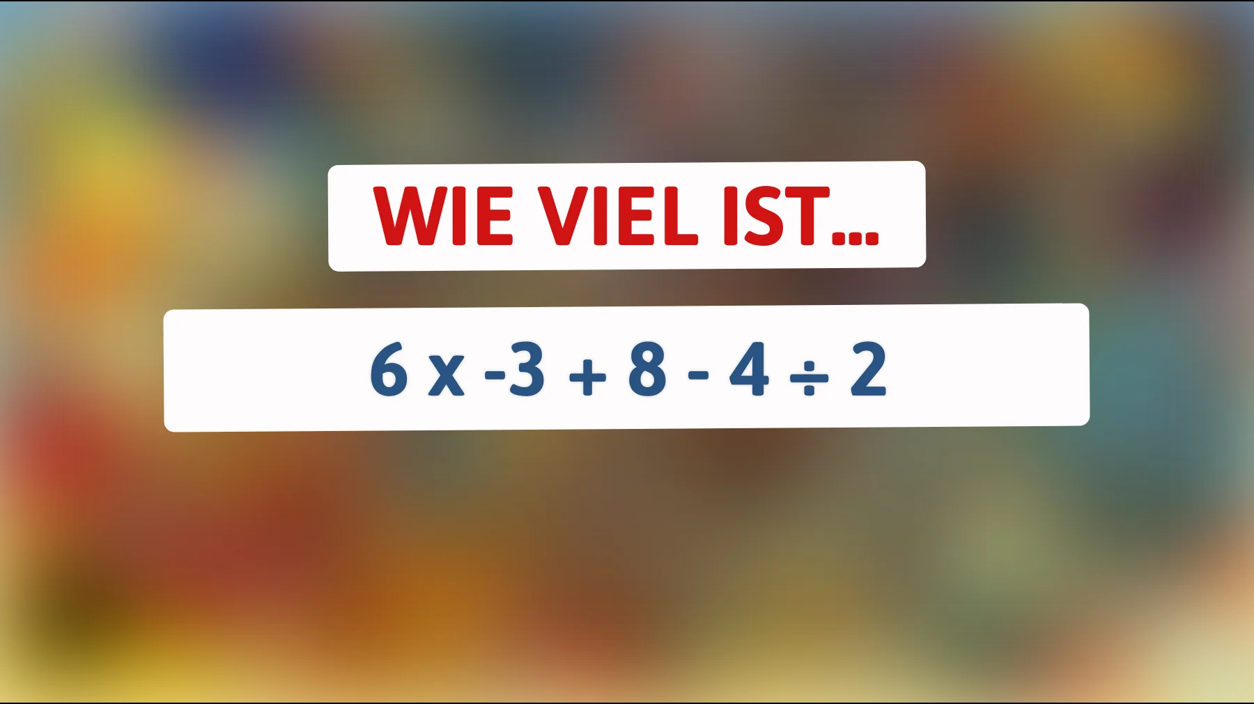 Nur für die Schlausten: Kannst du dieses mathematische Rätsel knacken?"