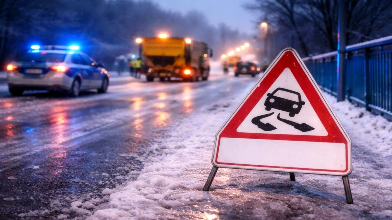 Tief Gunda bringt Unwetterwarnung Glatteis: Warum selbst Winterreifen heute versagen 2026-01-12T11:44:00.485Z"